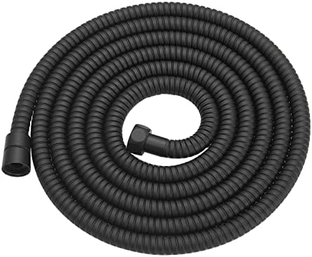 RUMOSE 118 inches Extra Long Shower Hose, Black by RUMOSE