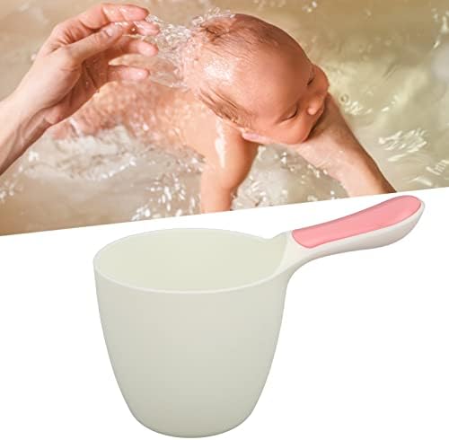 Baby Bath Rinse Cup,Baby Shower Cup,Control The Flow Kids Safe Comfortable Handle Bright Color Kids Rinser Shampoo Flusher for Bath Time Baptism Hair Bathing - Image 5