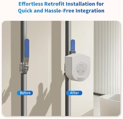 Aqara Smart Valve Controller T1,Matter Over Bridge, Zigbee 3.0 Hub Required - Image 5