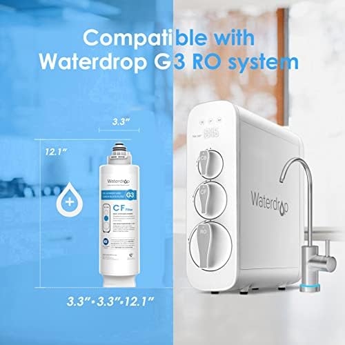 Waterdrop G3-N1CF Filter, Replacement for G3-W & G3P600 & G3P800 RO System - Image 2