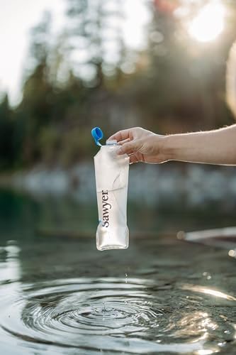 Sawyer Products SP301 Micro Squeeze Water Filtration System, Cnoc Premium 750ml Liter Pouch - Image 5