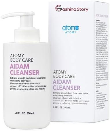 GASHINA STORY Atomy Aidam Cleanser 200ml / 6.8 FL.OZ. - For Women and Men's Sensitive Area - Image 3
