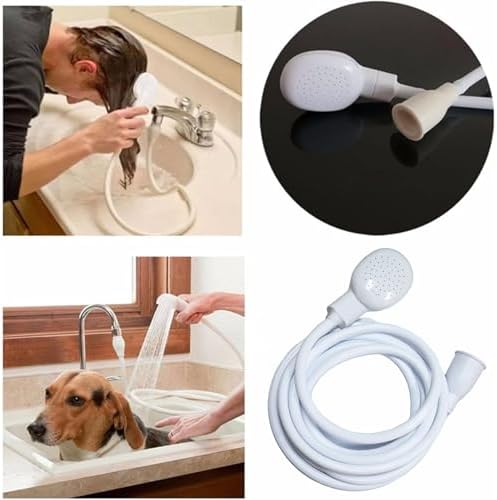 13.12ft Sink Hose Faucet Sprayer Handheld Shampoo Shower for Pets and Baby - Image 4