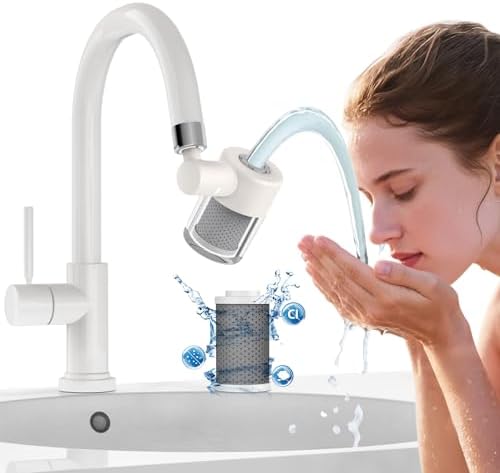 CECEFIN Sink Faucet Water Filters for Bathroom Kitchen, 99% Reduce Chlorine by CECEFIN