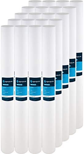 SpiroPure SP-P10-30 30x2.5 10 Micron Sediment Water Filter SDC-25-3010 20PK by SpiroPure
