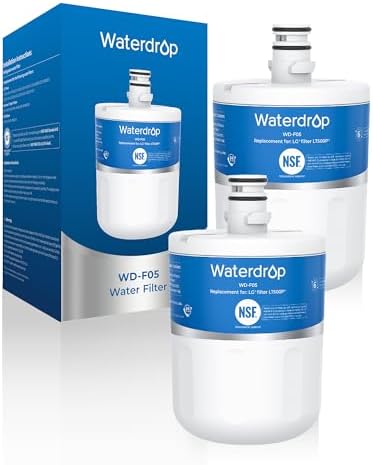 Waterdrop 5231JA2002A Refrigerator Water Filter, 2 Pack by Waterdrop