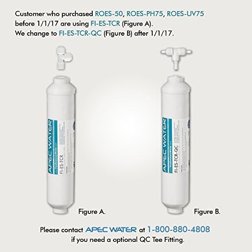 APEC 75 GPD Membrane and 10" High Capacity Inline Carbon Filter Bundle for Reverse Osmosis Systems - Image 6