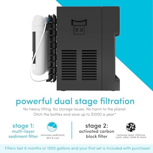 Avalon B8BLK Countertop Touchless Bottleless Water Cooler-2 Stage Water Filters and Installation Kit Included, NSF Certified, UL Approved, Black - Image 6