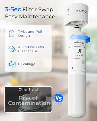 Waterdrop RF17W-UF Water Filter Replacement for Waterdrop 17UBW-UF - Image 5