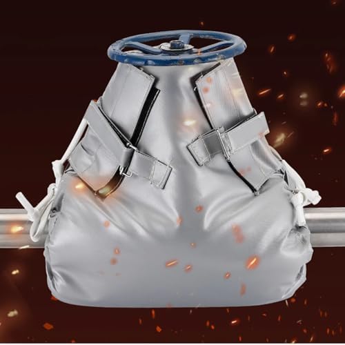Outdoor Valve Insulation Cover, backflow Preventer Insulation Cover, Irrigation backflow Valve Waterproof Insulated Spigot Cover Freeze Protection 4/8 1 1-1/4 1-1/2 2 2.5 3 4 inch(DN25/1in) - Image 7