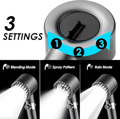 Drivse Showerhead, Drivse Filtered Shower Head With Handheld, High Pressure Handheld Hydrojet Nozzle Kit with Water Filter, Fits for Men, Women, Children and Pets. (Showerhead) - Image 5