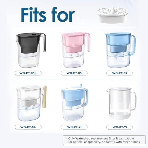 [Genuine] Waterdrop PF-01A Water Filter Replacement for Waterdrop Pitchers - Image 4
