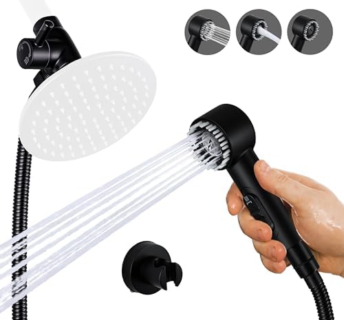 High Pressure3 Mode Dog Shower Attachment with ON/OFF Switch by V-Frankness