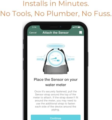 Flume F2X Smart Home Water Monitor and Leak Detector (Newest Model) – Real-Time Water Usage Tracking, Indoor/Outdoor Leak Alerts, Irrigation & Sprinkler Monitoring, Easy No-Plumbing Installation - Image 6
