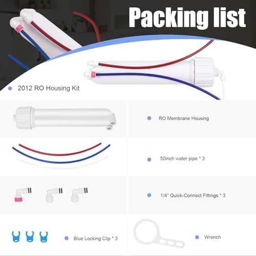 1812/2012 Reverse Osmosis Membrane Housing Kit - Image 3