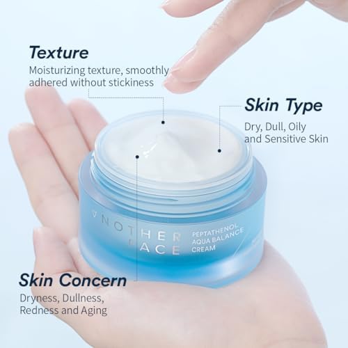 ANOTHERFACE PEPTATHENOL™ Aqua Balance Cream + Toner Set, Skin Barrier Repairing, Firming & Smooting Skin for Anti-Aging, Deep Moisturizing for Sensitive & Dry Skin,Vegan, Korean Skin Care - Image 2