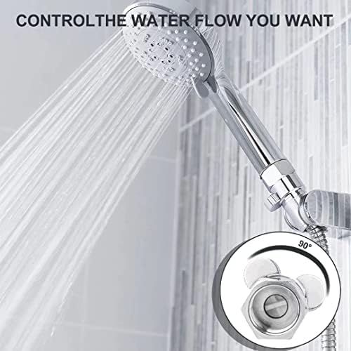 MAYYAYA Metal Shower Head Flow Control Valve, NTP1/2 Brass Shut-off Valve - Image 6