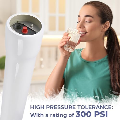 Ozmosis RO Pressure Vessel Membrane 4" x 40" Fiberglass Housing - 1/2" x 1/2" Ports Industrial Grade, 300 PSI, Rust-Resistant, Complete Kit with Plastic Clamps and Brackets - Image 4