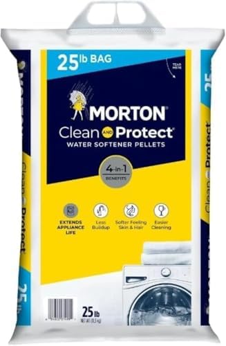 (3Pack) - 25lb Bags Morton Clean and Protect Water Softener Salt, Easy-Carry, Senior-Friendly, Lightweight - Image 3