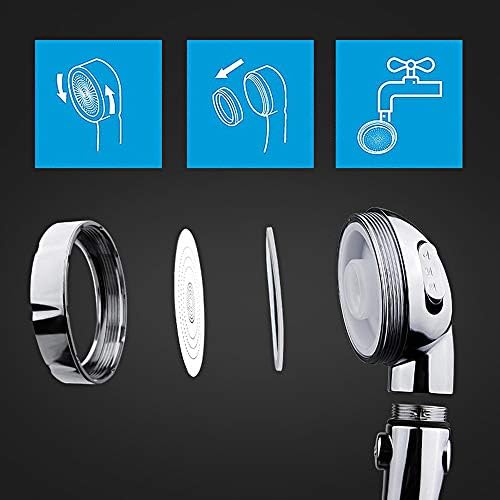 KAIYING RV & Camper High Pressure Handheld Shower Head with Pause Button - Image 5