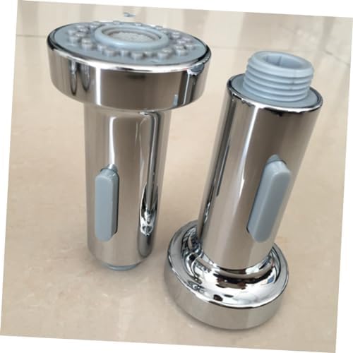 Kitchen Pull out Faucet Sprayer Nozzle with Two Settings Silver - Image 5