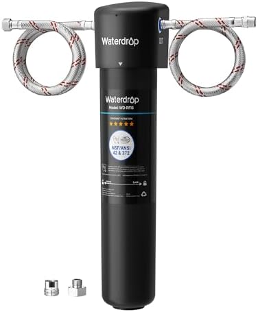Waterdrop 15UA Under Sink Water Filter System, 19000 Gallons, 2 Years by Waterdrop