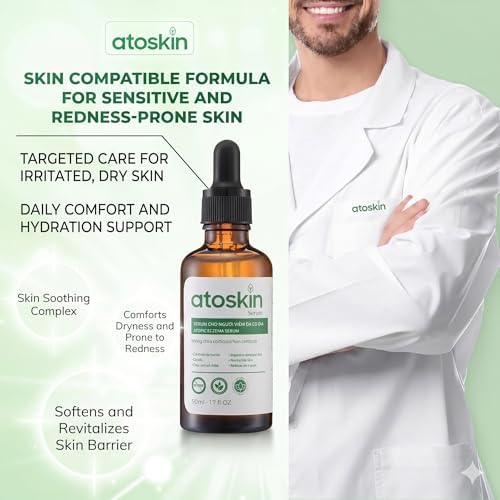 Atoskin Serum - Soothe & Hydrate Sensitive, Dry, Eczema, and Psoriasis-Prone Skin with Biosaccharide Gum-1 & Advanced RicoBio JA7, Fragrance-Free, Steroid-Free, 1.7 oz - Image 7