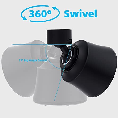 Faucet Aerator 4 Modes, 360° Swivel Faucet Sprayer Head Attachment, Black - Image 4