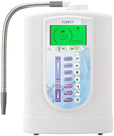 IonTech Economic Alkaline Water Ionizer Machine IT-656 by IntelGadgets- LCD Screen, Elegant Look, Affordable Price, Free Filter, Purify Drinking Water, Remove Chemicals and Impurities by IntelGadgets