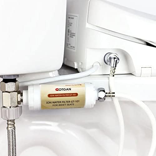Bidet Ion Filter Replacement – Advanced Water Filter for Bidet Toilet, Shower, Sink - Bidet Seat Water Filter for ½-inch Water Hose – No Tool Installation – 4-6 Month Replacement - 4 Pieces - Image 4