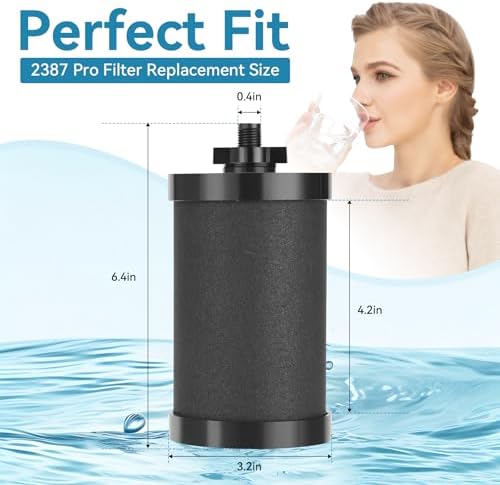 2 PCS 2387 Pro Replacement Water Filter Compatible with Alexapure - Image 5