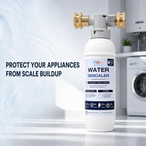 H&G Lifestyles Washing Machine Water Filter Anti Scale for Water Heater - Image 2