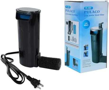 PULACO Aquarium Internal Filter 3 to 20 Gallons, for Turtle Tanks, Reptiles, Amphibians, Frog, Cichlids, Newt or Fish Tank - Image 6