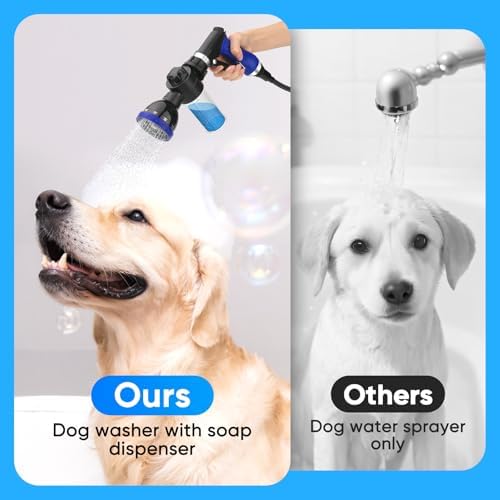 Dog Shower Attachment Water Hose Nozzle Sprayer Set - Image 6
