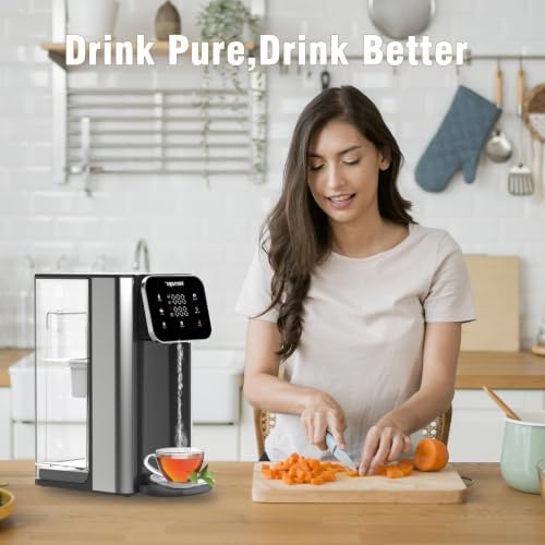 Vortopt UR05 Countertop Water Dispenser, Leak-Proof, 3S Heat, 4L Tank - Image 3
