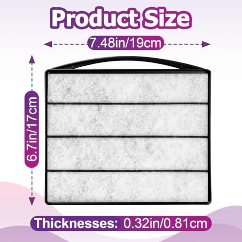 10 Pcs Turtle Tank Filter Compatible with TARARIUM IX-120 & IX-120 U-V - Image 3