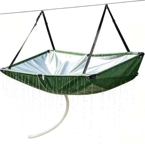Garden Rain Catcher, Portable Rainwater Collection System by Unknown