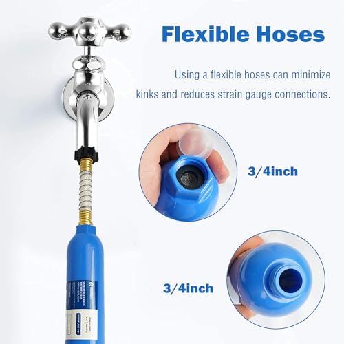 Hourleey 4 Pack RV Inline Water Filter with 2 Flexible Hose Protector, Reduce Bad Taste, Odors, Rust, Fluoride, Chlorine and Sediment in Drinking Water, Dedicated for RVs Campers Marines - Image 3