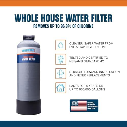 Water Boss Whole House Water Filter System | 600K Gal | WB-WH-Filter - Image 3
