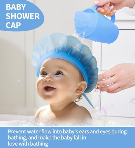 kair Baby Bath Visor Soft Silicone Shower Cap fit for Less Than 24 Months - Image 6