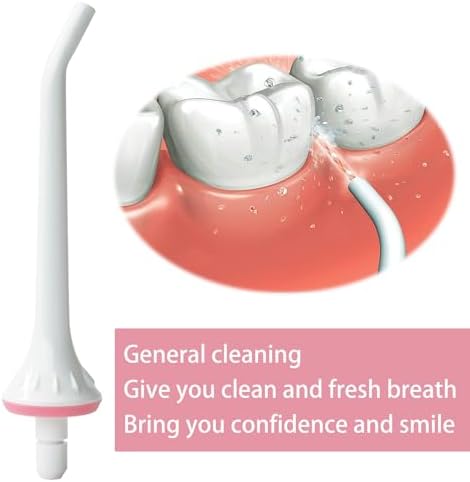 Replacement Tips for Oralfree,Nicwell,Nicefeel,COSLUS,Mospro,Zerhunt Water Flosser, Oral Irrigator Jet Tip Nozzel White, 3 Pack - Image 4