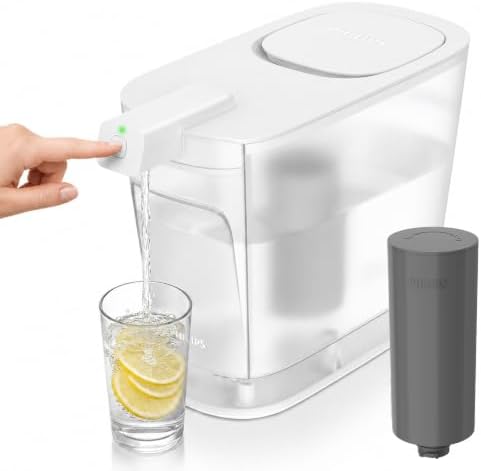 PHILIPS Electric Water Filter Pitcher & Water Filter Dispenser, ADD5913 by Unknown