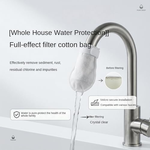 Sink Filter Water Faucet Cotton Splash-Proof Replacement Bag - Image 6