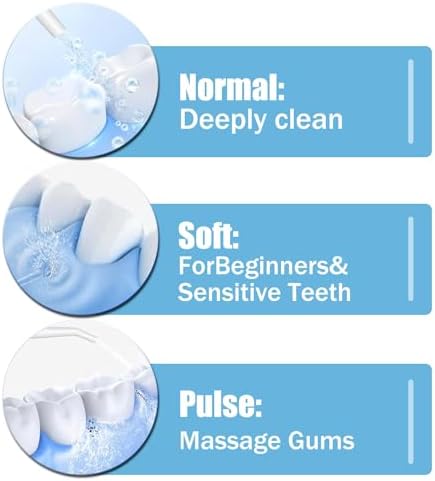 3 Pack Water Flosser Replacement Tips for Oralfree, Nicwell, Nicefeel, COSLUS, Oral Irrigator Jet Tip Nozzel fits for Mospro, Zerhunt Water Flosser, Black - Image 3