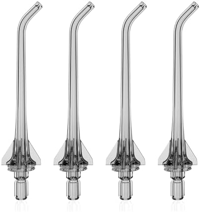 Replacement Tips for Nicwell Oralfree Water Flosser, Water Flosser Replacement Heads Oral Irrigator Jet Tip（ 4 Pack） by FUNSEE