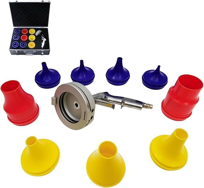 Portable Industrial Pneumatic Hydraulic Pipe Cleaning Gun Kit, Equipped with Storage Case for Pipe Maintenance and Repair - Image 5