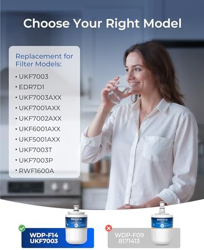 Waterdrop Plus UKF7003 NSF 401&53 Refrigerator Water Filter - Image 2