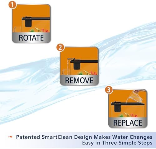 Aqueon QuietFlow Internal Filter with SmartClean Technology Shrimp, Small - Image 3