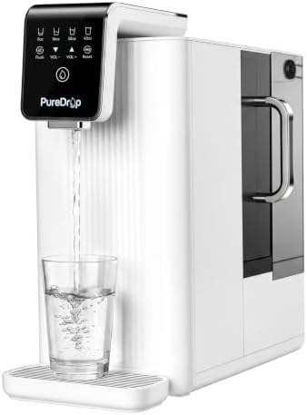 PureDrop PDR-100RCP Countertop RO Water Filter with Auto-Fill Pitcher by PureDrop