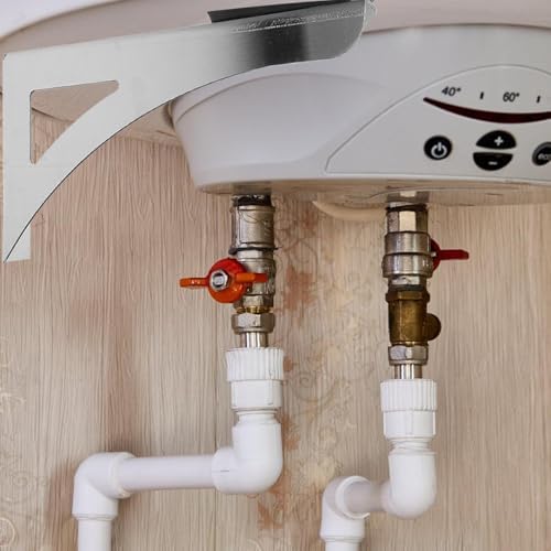 Water Heater Thick Pair Wall Mount Support Bracket Stainless Steel - Image 7